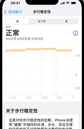 河东iPhone手机维修如何在iPhone开启'步行稳定性通知'