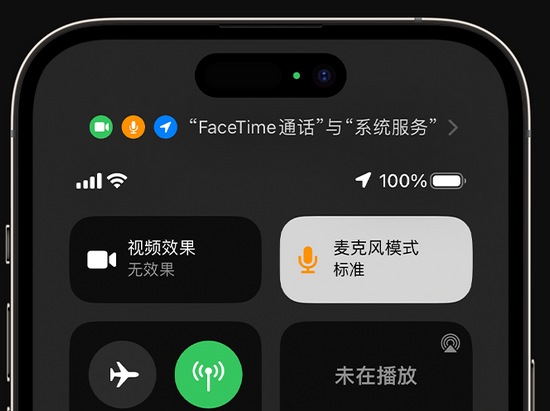 河东苹果授权维修网点分享iPhone在通话时让你的声音更清晰 