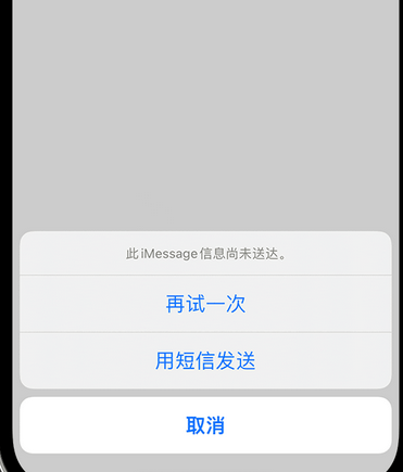 河东apple维修iPhone上无法正常发送iMessage信息